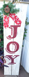 Joy Christmas Sign